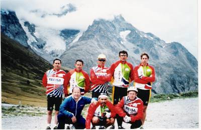 Grupo en Lautaret