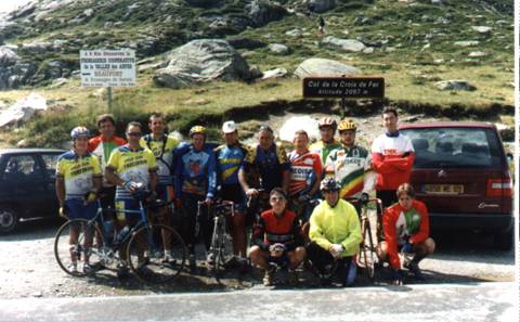 Grupo en la Croix de Fer