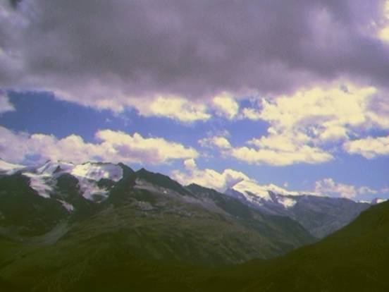 Vista desde el Iseran