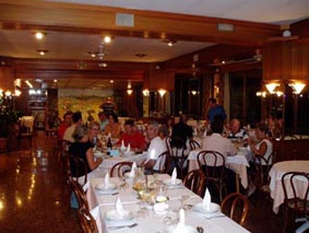 Cenando en el Hotel