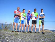 Grupo en Hautacam