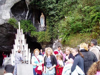 Virgen de Lourdes